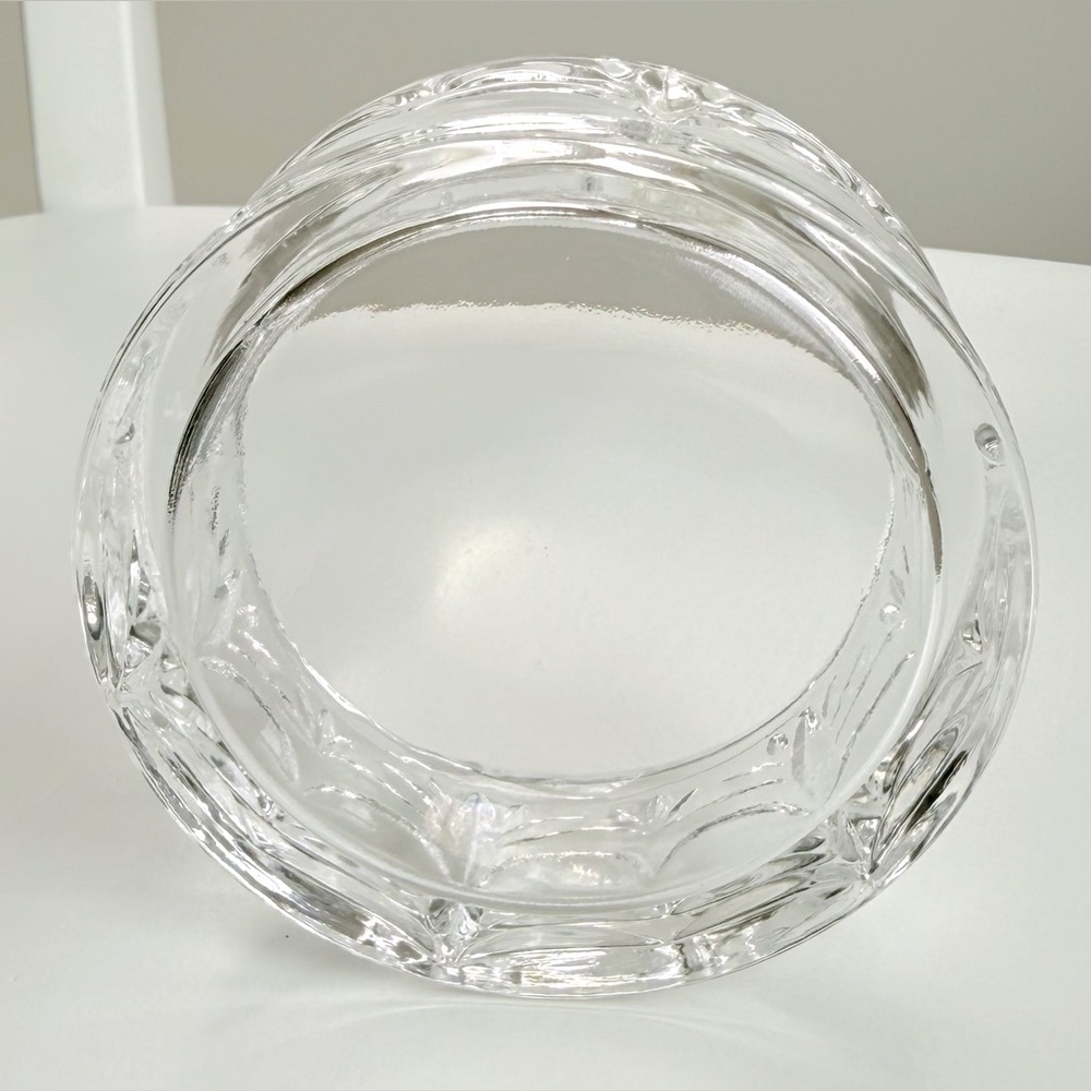 Vintage Fifth Avenue Crystal Round Candle Holder - Picture 4 of 10